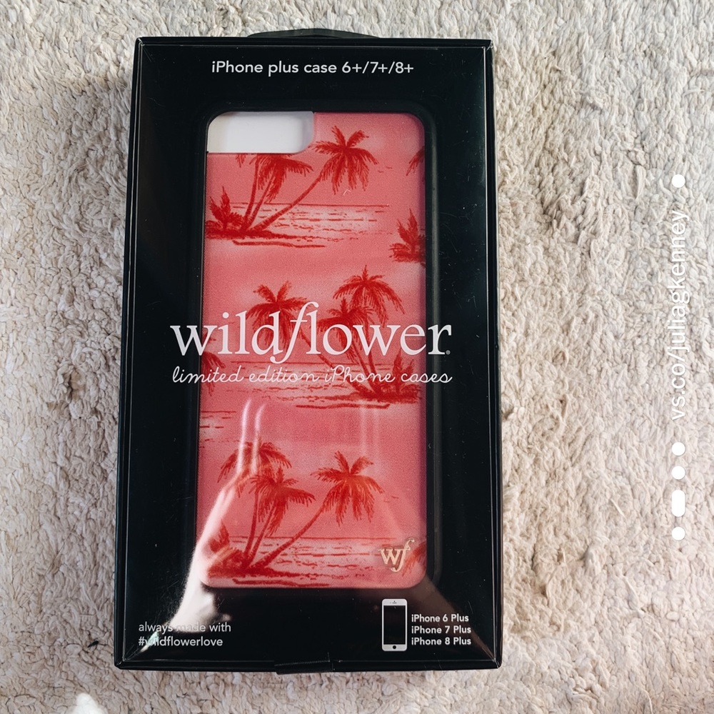 wildflower case | iphone 6+, 7+, 8+